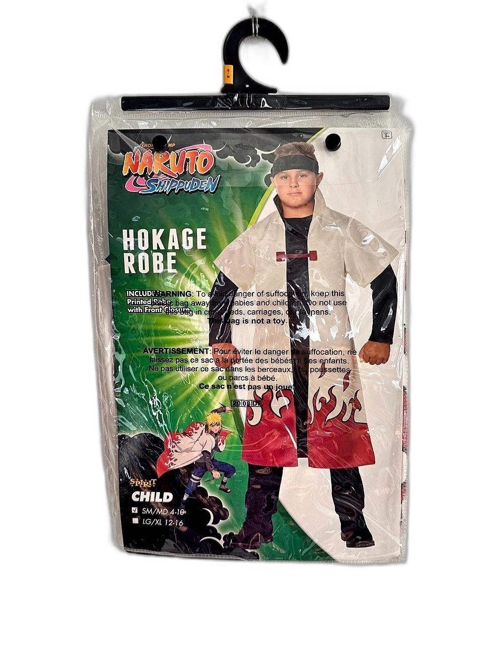 Naruto Shippuden Minato Hokage Robe Costume Child S/M Spirit Halloween Headband